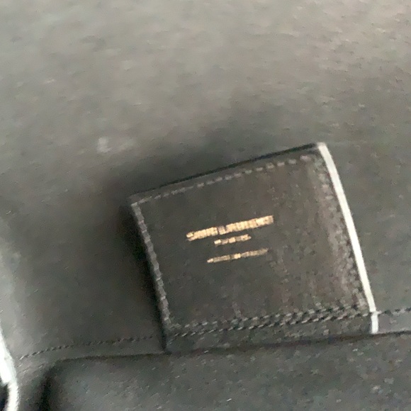 Saint Laurent Calfskin Black Tote - Picture 10 of 16